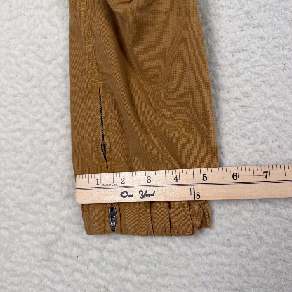 Nili Lotan French Military Pants Women 0 Brown Cargo Jogger Crop Gorpcore Zip - Picture 8 of 10
